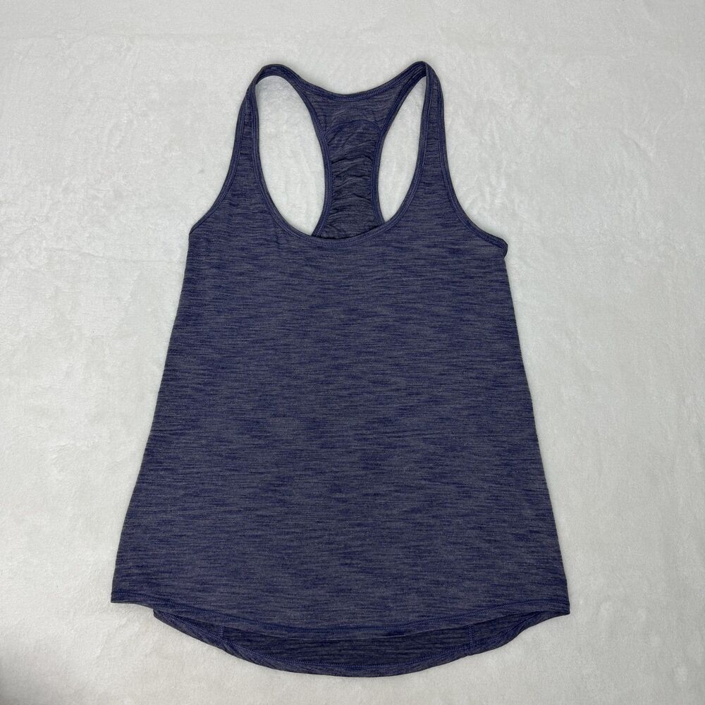 Lululemon Tank Top Womens 8 Purple 105 F Singlet Racerback Athletic Workout